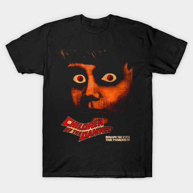Children of the Damned Cult Classic Horror 1964 T-Shirt by darklordpug